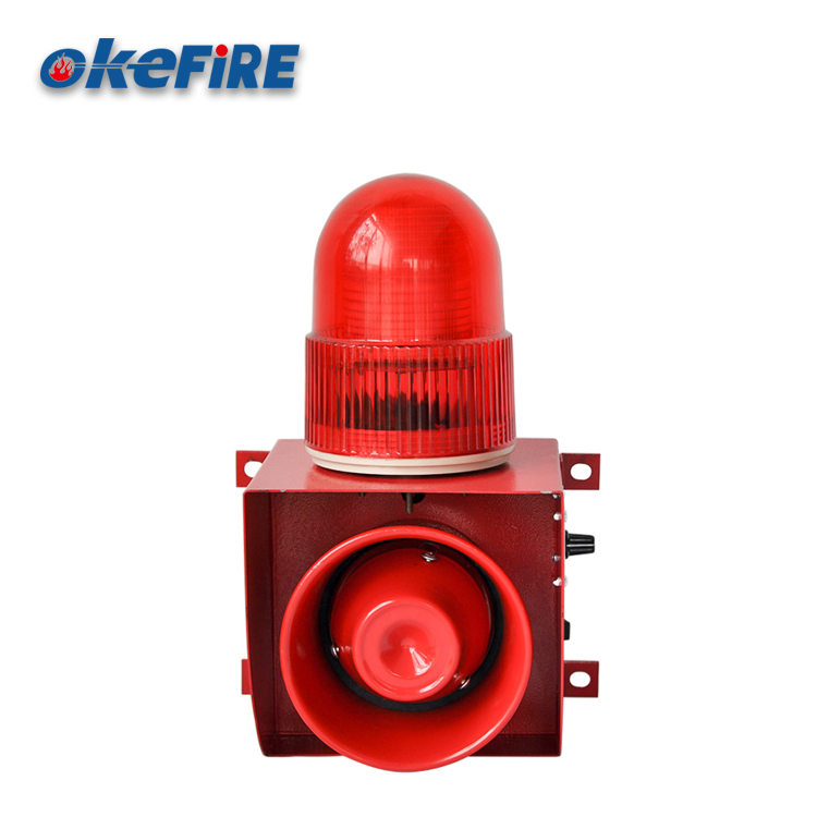 Okefire 120db Speaker Loudly Power Outage Rotating Light And Siren