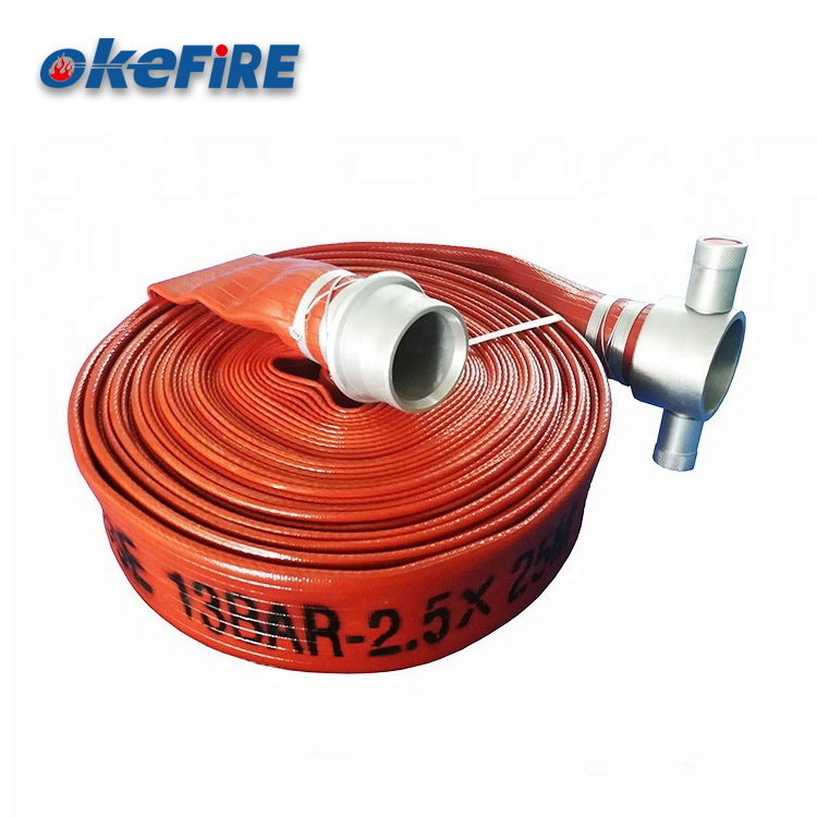 Fire Fighting Double Coated Rubber Fire Hose